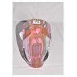 7" H X 4.5" W PAPER WEIGHT CHIP ON BASE AND EDGE