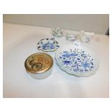 HOLLAND ASHTRAY, TRINKET BOX, MINI CHINA SUGAR