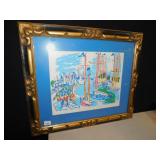 ORIGINAL ART PRINT 24.5X28.5 SIGNED AND NUMBERED,