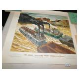 EP COUSE, THE GREAT WELCOME WEEK STEAMBOAT RACE