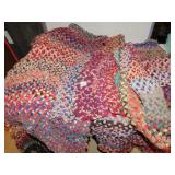 RAG RUG NOT PIECED TOGETHER