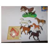 HORSE GROUP SOME WITH BROKEN LEGS/TAIL