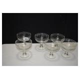 ETCHED CHAMPAGNE GLASSES