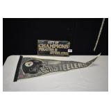 STEELER PLATE AND PENDANT