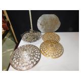 VINTAGE COKE BAG, WELCOME FRIENDS TIN, LIDS