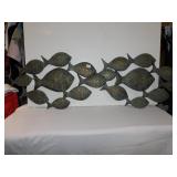 INDOOR METAL FISH SCULPTURE 20X34
