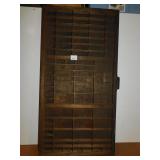 SHADOW BOX, 32.5" H X 16.5" W