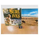 BURL IVES, BUTTONS, ETC