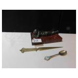 CHINESE DRAGON LETTER OPENER, MINNESOTA SOUVENIER