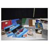 BOEHM FOLDER WITH PORCELAIN HORSE HEAD,