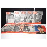 11 LIFE MAGAZINES FROM 1940S