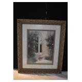 PRINT GREAT FRAME SIGNED LR- 39" X 32