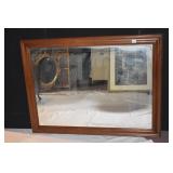 PA HOUSE WOOD FRAME MIRROR CHERRY 36" X 47.5" W