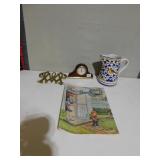 ITALY PITCHER, HOWARD MILLER CLOCK, SUPER SEX TO