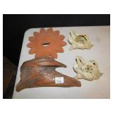 POTTERY SUN, DRIFTWOOD, ETC.