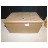 LOCKING SAFETY BOX WITH KEY