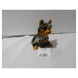 YORKIE TERRIER TRINKET BOX WITH JEWEL DETAIL,
