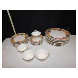 DINNERWARE MARKED 4236 ON BOTTOM, 6 PLATES 10", 5