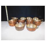 COPPER TEACUPS