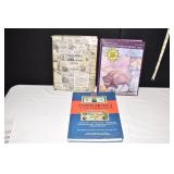 NATIONAL BANK NOTES, PAPER MONEY 3 BOOKS TO GO