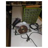 SKIL SAW CORD TAPED, DRILL PRESS MONTGOMERY WARD,