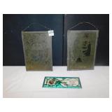 LEADED GLASS SUNCATCHER PANELS