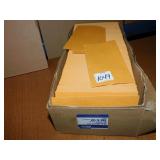 3 1/8" X 5.5" BROWN CRAFT BOX ENVELOPES