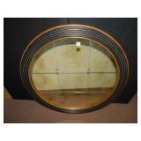 ROUND MIRROR 38" ROUND SMOKED FINISHED BY AMY