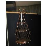 36" H X 14" W CORNER WALL SHELF ANTIQUE