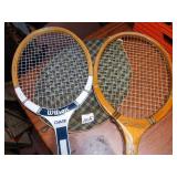 TENNIS RACKETS WORLDS CHAMP MISSLEIN & WILSON