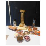 1ST PLACE CAR PRIZE TROPHY AND GROUP OF SHOESHINE