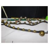 VINTAGE LEIGH BELLS 76" LONG PLUS OTHERS