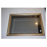 BEVELED GLASS MIRROR MODERN 33" X 40"