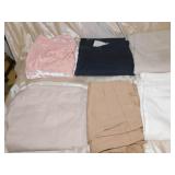 SLACKS SIZE 14 NEW, 2 SHIRTS