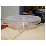 PEDESTAL CAKE PLATE