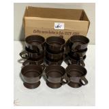 NEW IN BOX 12 BROWN SOLO CUP HOLDERS