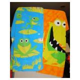 2 LIKE NEW BEACH / POOL TOWELS