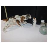 AUSTRIA DOG FIGURE W/ ORIGINAL LABEL, MIC WEDDING
