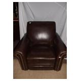 ETHAN ALLEN HAND RELEASE W/ TACK STRIP - RECLINER