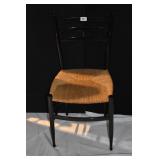 RUSH SET CHAIR BLACK LACQUER FINISH 33.5" H
