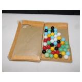 CHINESE AKRO AGTE CO. CHECKER SET IN OB