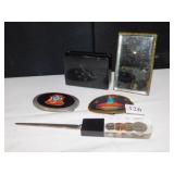 BOSTON BELT BUCKLE, VETERAN OF FOREIGN WAR, SMALL