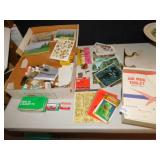 NEW MINI CASSETTES, POSTCARDS, OFFICE SUPPLIES,