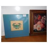 EBERTZ 13" X 11" PAINTED ON BOARD, CRAB