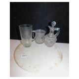 ETCHED CRUIT, ETCHED MUG, MARBLE 12"