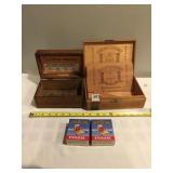 WOOD FERRY & CO SEED BOX, GRAHAM COURTNEY CIGAR