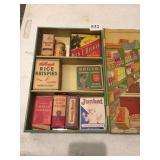 VINTAGE CHILDS PLAY SET WITH MINI PRODUCTS AND