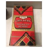GOLD MEDAL CHECKERS AND MICHIGAN RUMMY GAME, BOX