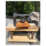 LAYOUT TABLE & RADIAL ARM SAW 9" MODEL 113