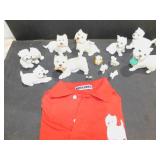THE ULTIMATE WESTIE COLLECTORS LOT WITH SIZE